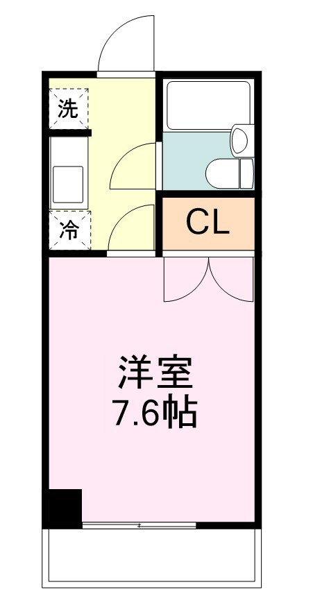 アーバン川内 間取り図