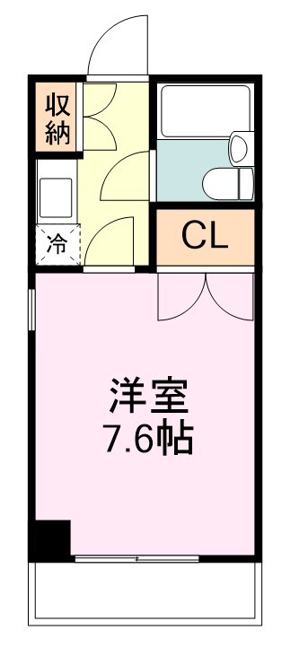 アーバン川内 313号室 間取り