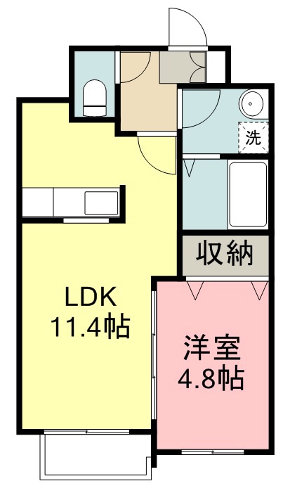 プロモ河原町 間取り図