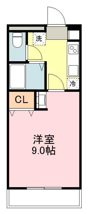 エステートピア池上 間取り図