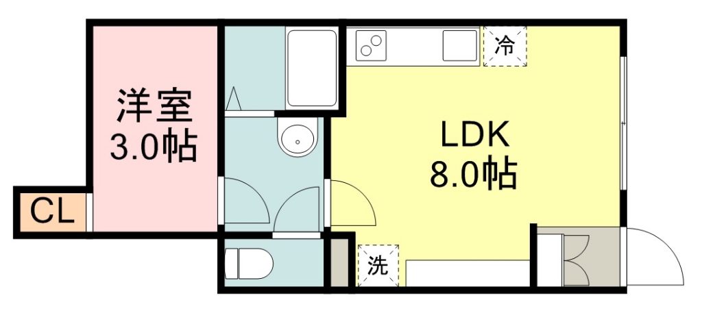 ラフィーノ長町南 間取り図