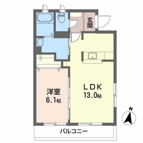 ビエナ弓の町 間取り図