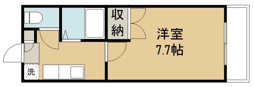 タウンズ元町Ⅰ 間取り図