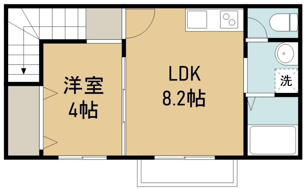 エスペランサⅠ 間取り図