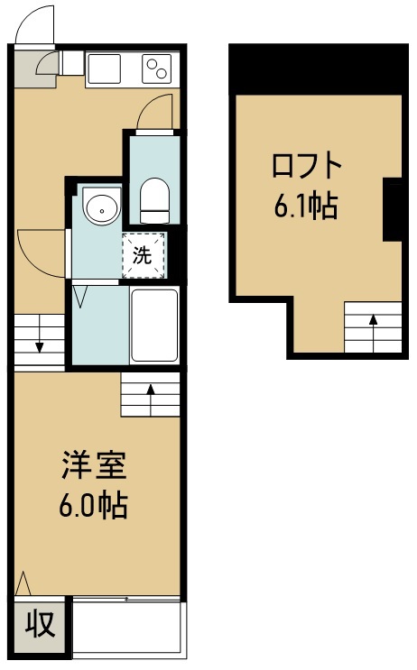 ハーモニーテラス宮城野原 間取り図