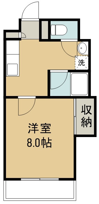 ファミール萩野町 間取り図