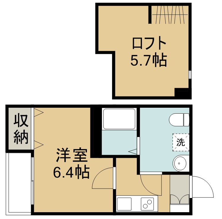 ＣｏＣｏ東仙台 間取り図