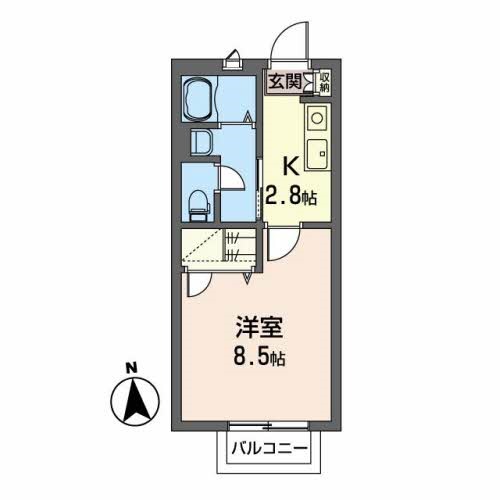 シャーメゾン・ルーチェ 間取り図