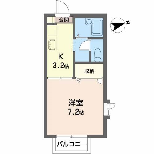 Ｋ&amp;rsquo;ｓ　Ｃｏｕｒｔ　Ⅱ 間取り図