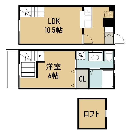 エクセルシャトーＧＯＵＫＥⅤ　Ａ 間取り図