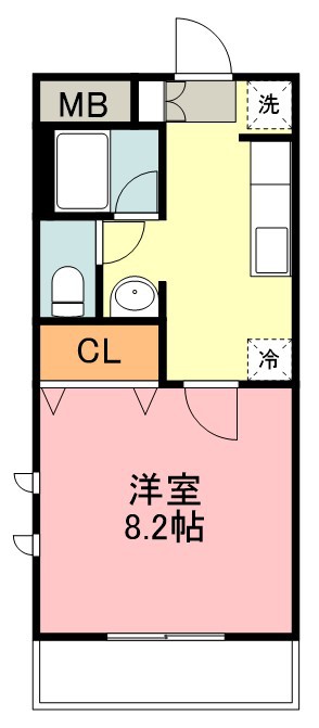 グランシティ黒松 間取り図