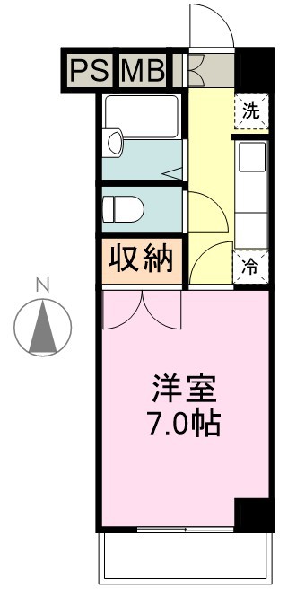 フォレストヒル小松島 間取り図