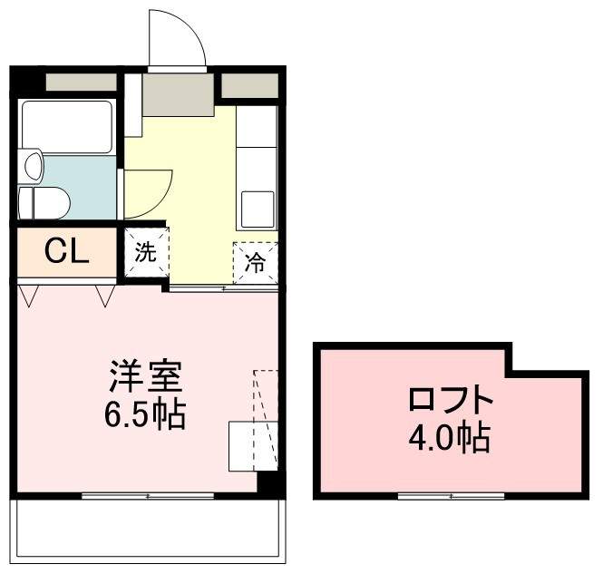 第３伊藤ビル１５ライフ 間取り図