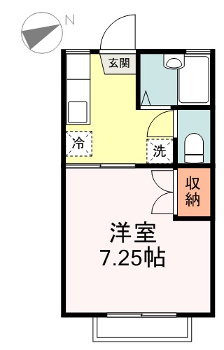 メゾンラフィーネ 間取り図