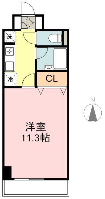 青葉レジデンス 405号室 間取り