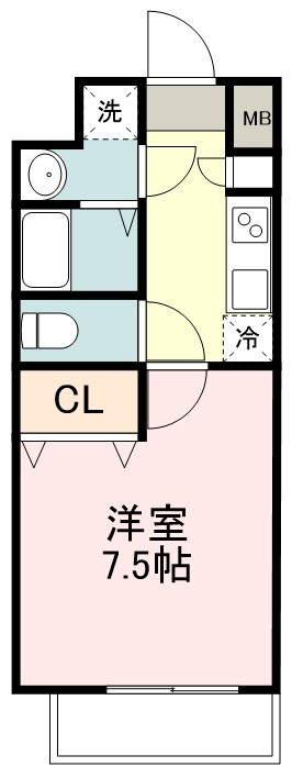 シェルグランデ土樋 間取り図