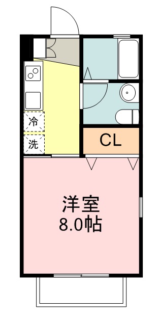 ヴィラマール錦町 間取り図