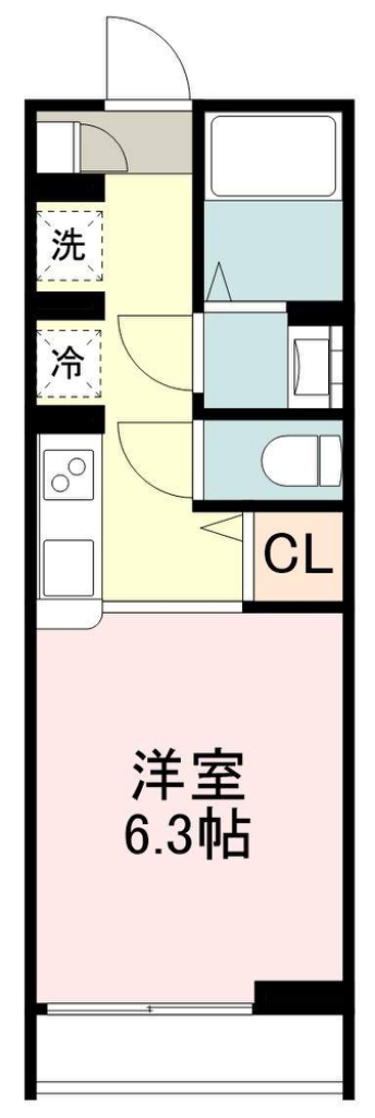 Ｇ－ＣＲＥＳＴ土樋 間取り図