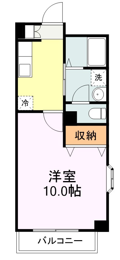 ラパン・ドゥ・上杉 間取り図