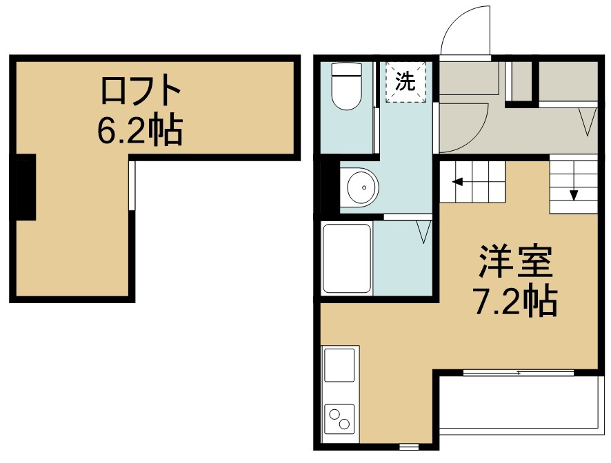 ヴィラージュ花 間取り図