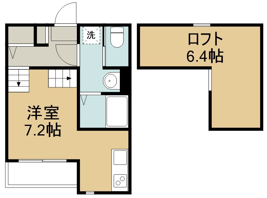 ヴィラージュ花 間取り図