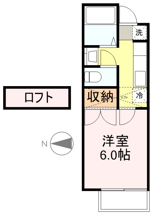 サンライズ桜ケ丘Ⅱ 間取り図