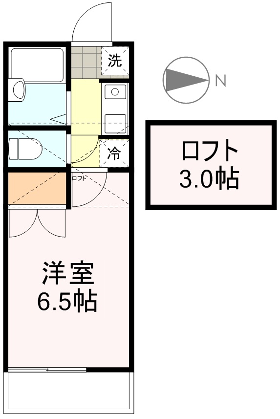 サントノーレ旭ヶ丘 間取り図