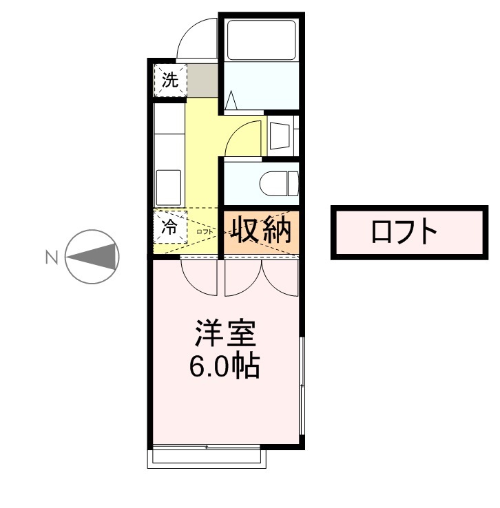 サンライズ桜ケ丘Ⅱ 間取り図