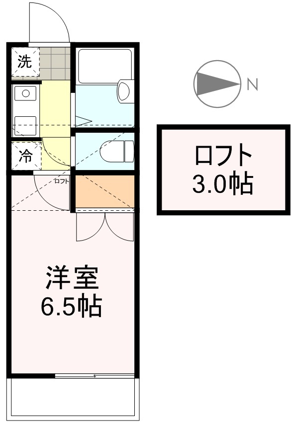 サントノーレ旭ヶ丘 間取り図