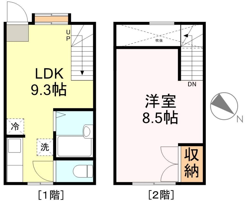 カナディアンハウス川平 間取り図