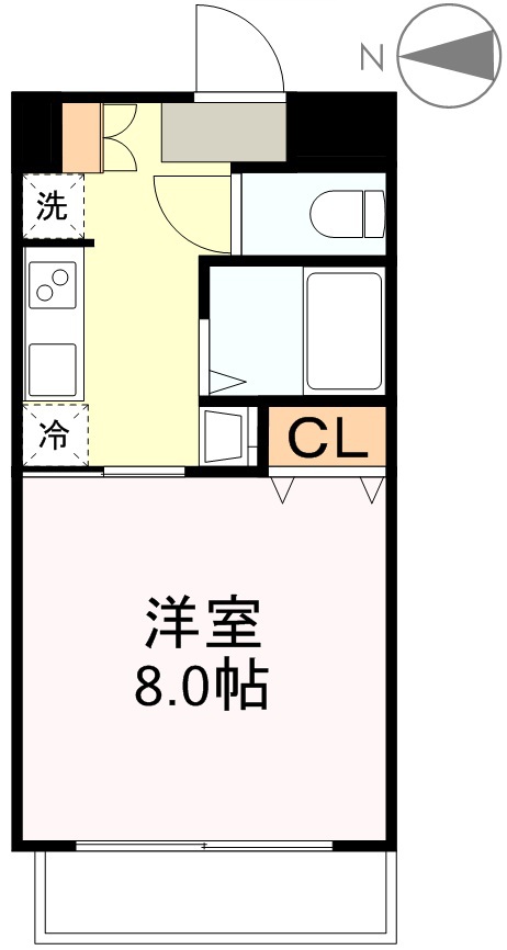 プランドビル本町 306号室 間取り