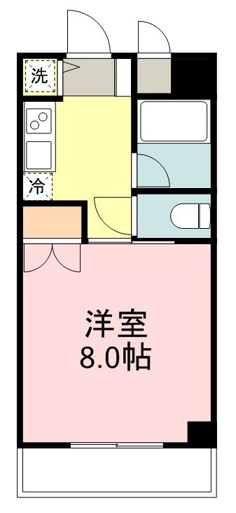 プランドビル北四番丁 間取り図