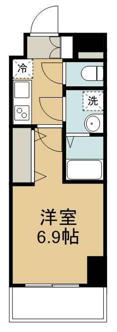 トゥールタ木町通り 間取り図