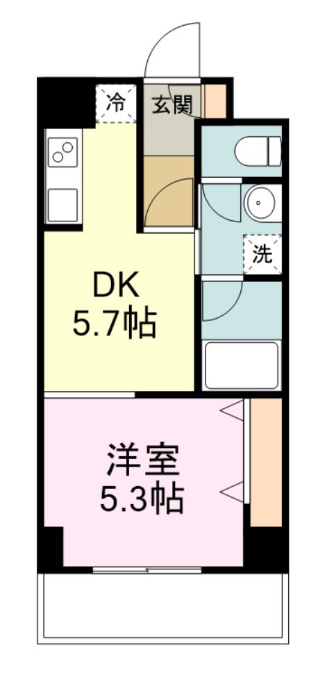 しゃとれ小松島 間取り図