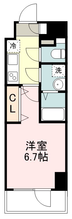 トゥールタ木町通り 間取り図