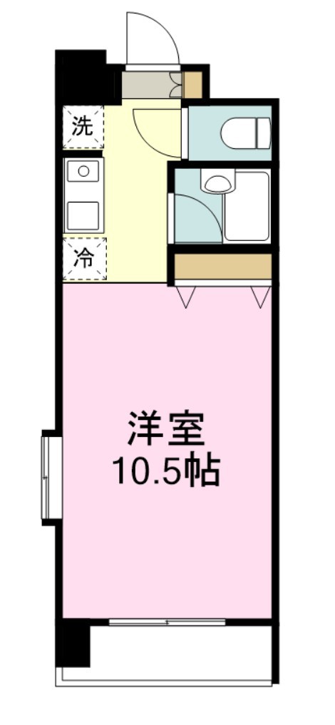 ヴィラ森林公園 間取り図