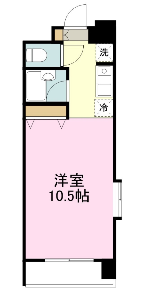 ヴィラ森林公園 間取り図