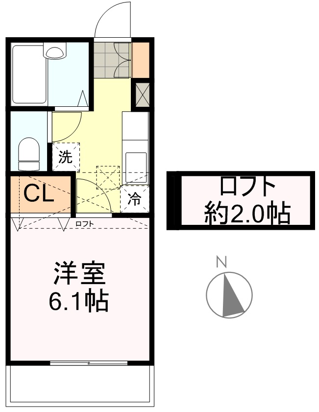 メゾン・ド・マロン 間取り図