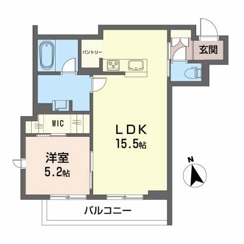 シャーメゾン成田町 間取り図