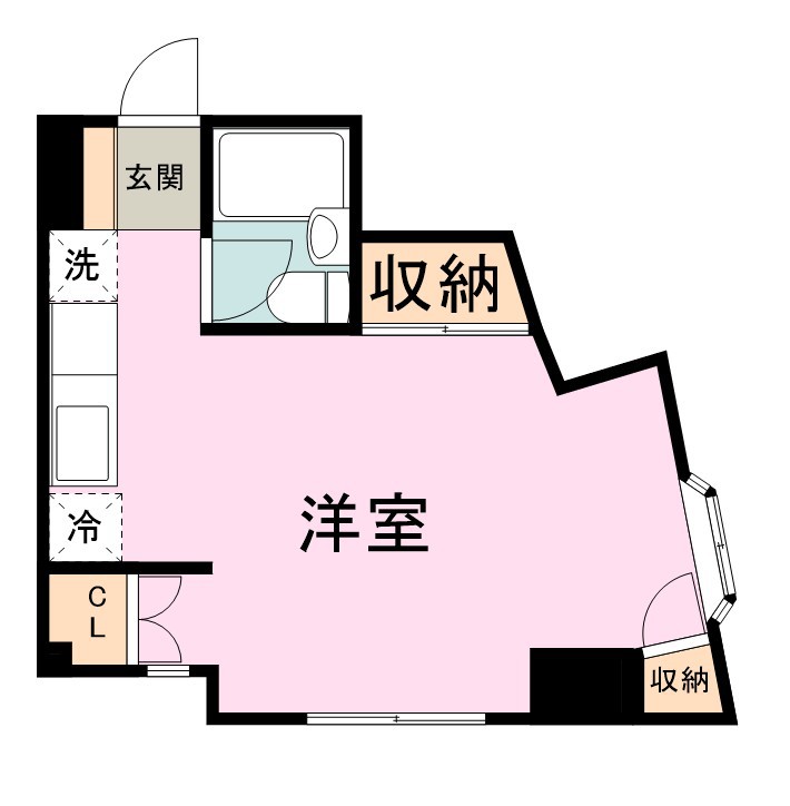 ベルソーレ北目町 間取り図