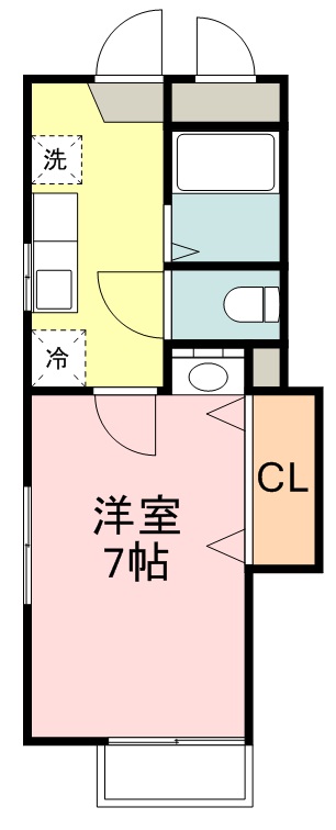 サクセス旭ヶ丘 間取り図