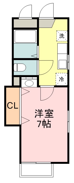 サクセス旭ヶ丘 間取り図