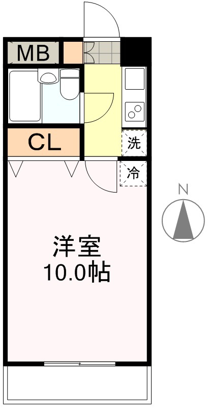 エグゼクティブ上杉 間取り図