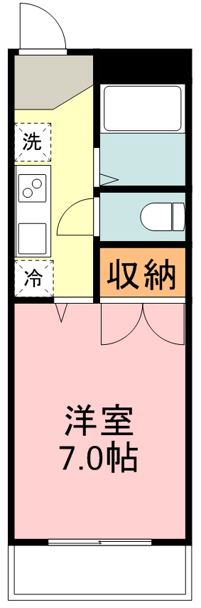 クリエイトＡⅡ 間取り図