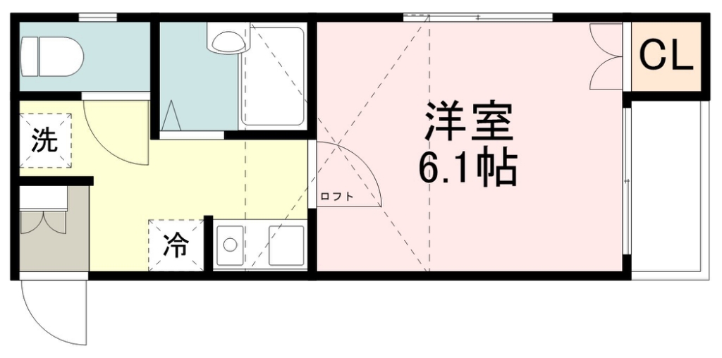 エスペランサ東照宮 間取り図