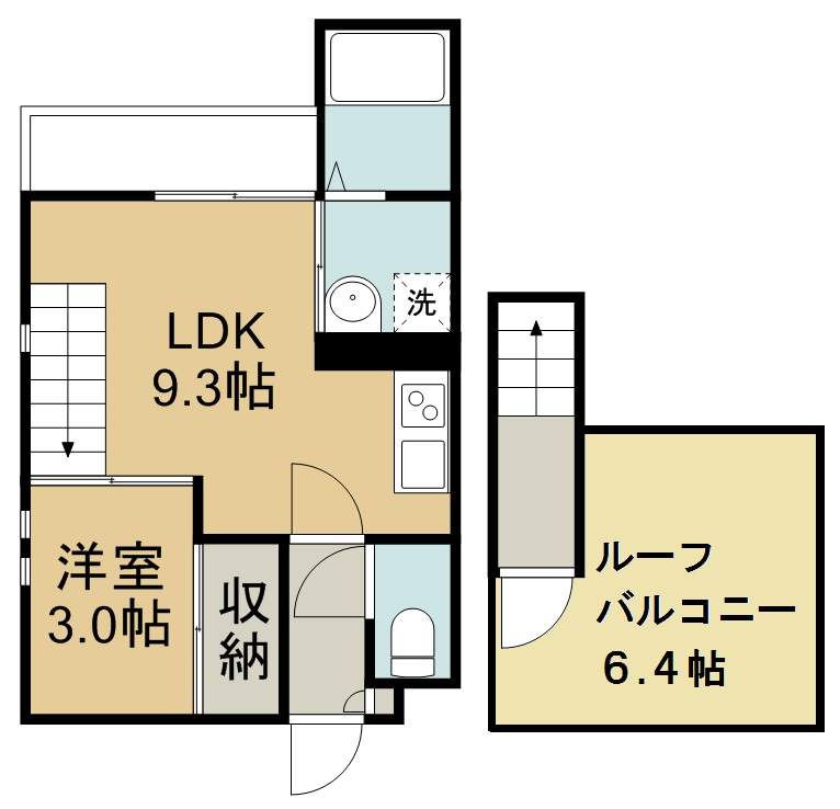 ＧＲＡＮＤＴＩＣ薬師堂 間取り図