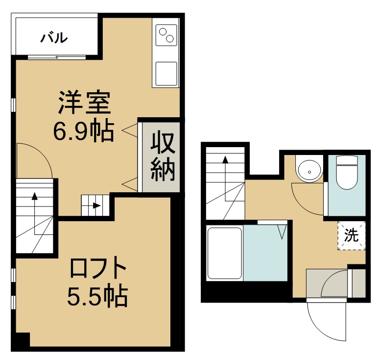 ＲＩＺＥＳＴ陸前原ノ町 間取り図