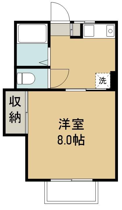 パルテール東仙台 間取り図