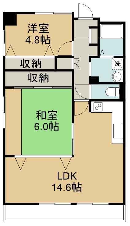 アーバンルネス 間取り図