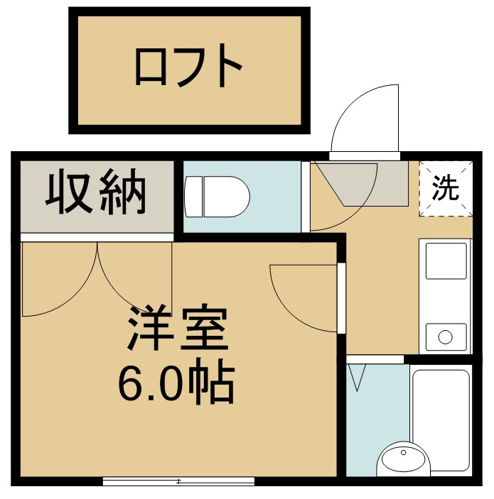 パレス東仙台３ 間取り図